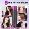 5-In-1 Negative Ion Hair Dryer Brush for Effortless Styling and Care
