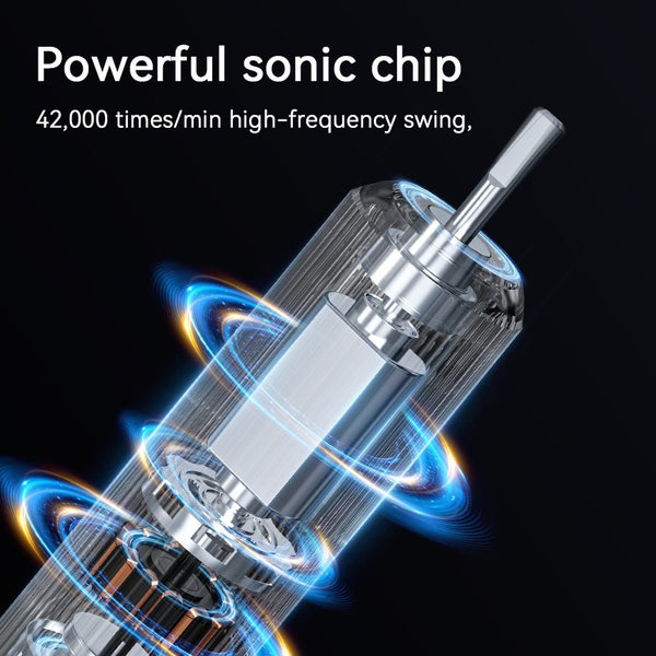 Travel-Ready Electric Toothbrush for Effortless Oral Care