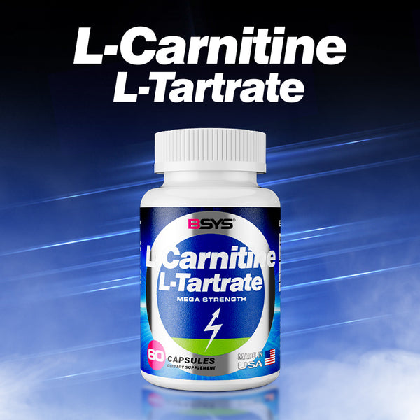 BSYS L-Carnitine L-Tartrate 60 Caps - Elevate Your Wellness Journey