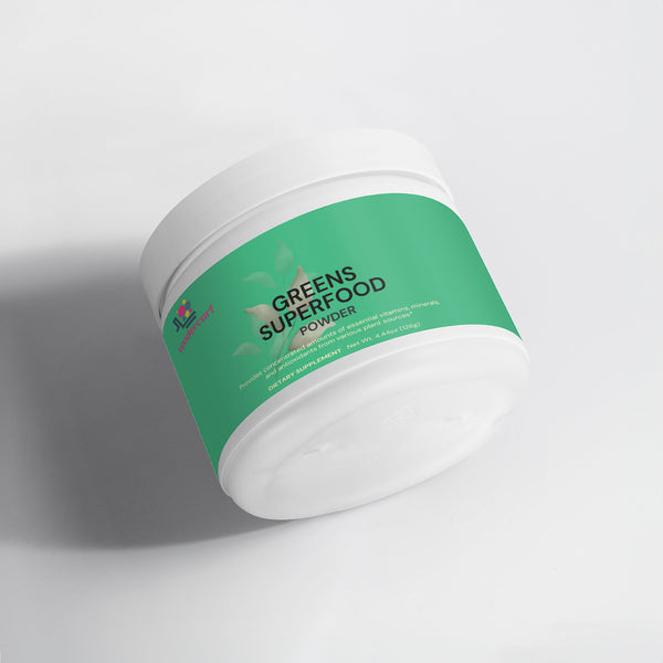 Elevate Green Superfood Powder: Nutrient-Rich Blend for Vitality and Wellness