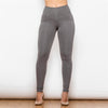 Shascullfites Melody Olive High-Waisted Gym Leggings - Comfort Meets Elegance