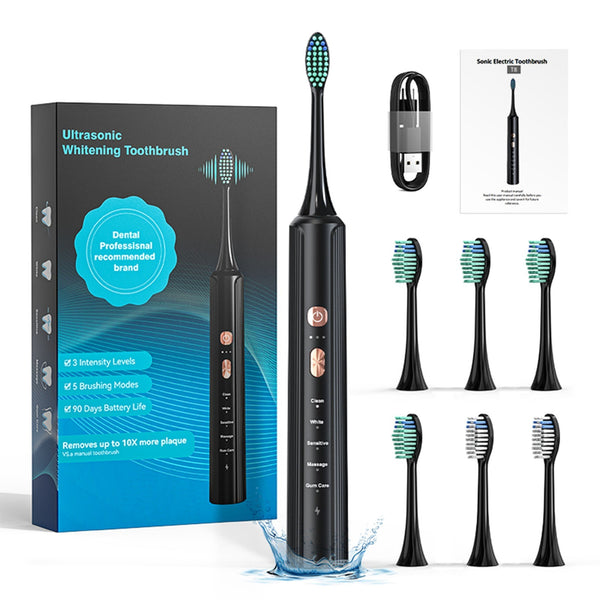 Travel-Ready Electric Toothbrush for Effortless Oral Care