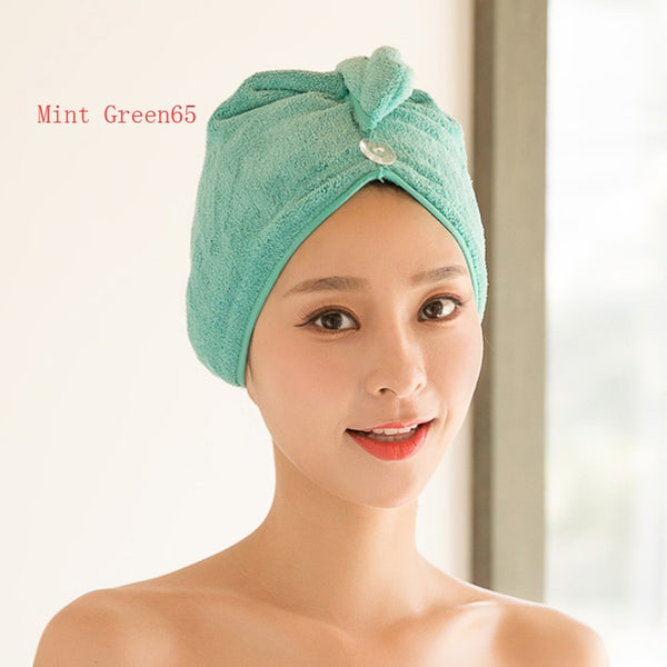 Premium Microfiber Hair Dryer Cap for Effortless Comfort and Style