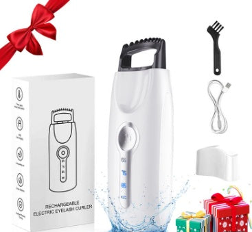 5D Push Heated Eyelash Curler - Quick Heat, Adjustable Comfort, Effortless Elegance