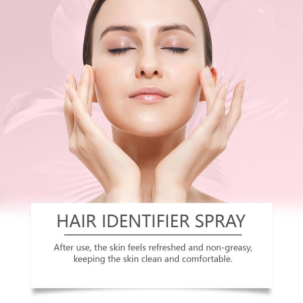 Hair Identifier Spray for Precision Shaving and Dermaplaning