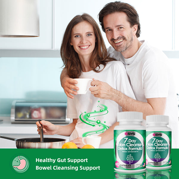 BSYS 7 Day Colon Cleanse & Detox Formula for Enhanced Wellness