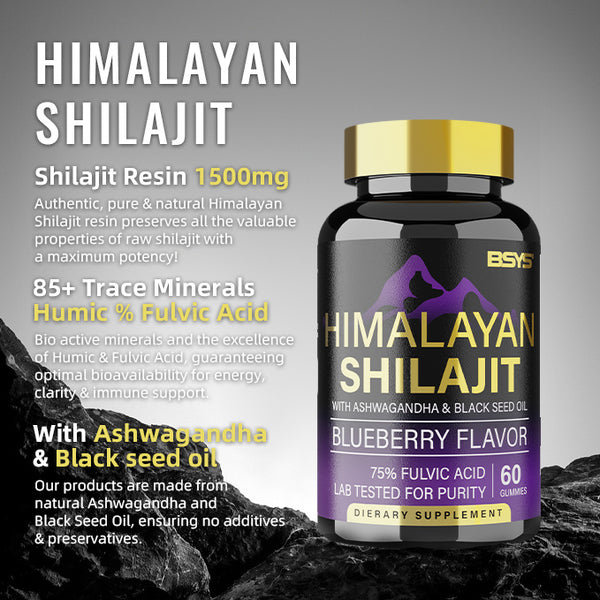 BSYS Shilajit Gummies - Elevate Your Wellness Routine