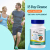 HeathFlow 15 Day Cleanse - Premium Gut Support Capsules