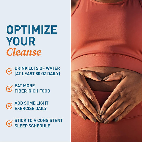 HeathFlow 15 Day Cleanse - Premium Gut Support Capsules