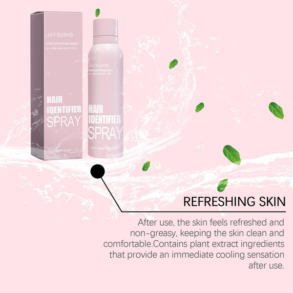 Hair Identifier Spray for Precision Shaving and Dermaplaning