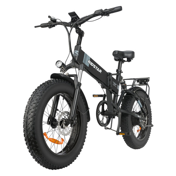 20-Inch Wide Folding Electric Mountain Bicycle with Fat Tires