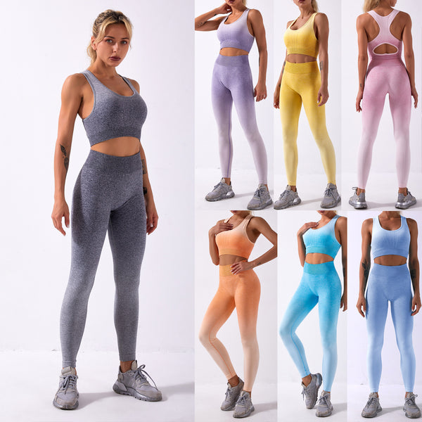 Tie-Dye Gradient Seamless Active Pants for Ultimate Comfort and Style