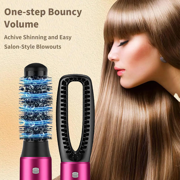 5-in-1 Luxe Hair Dryer Brush for Effortless Styling and Radiant Results
