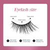 Natural Elegance Wispy Eyelashes - 7 Pairs of Comfortable, Lightweight Lashes