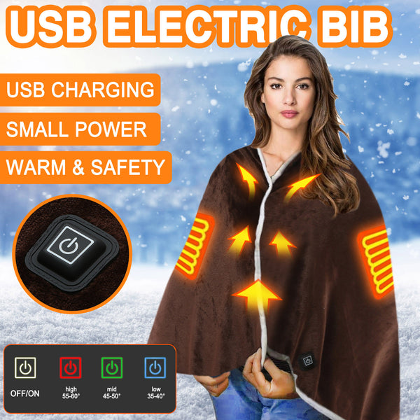 Luxurious Comfort USB Heated Timing Blanket