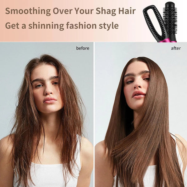 5-in-1 Luxe Hair Dryer Brush for Effortless Styling and Radiant Results