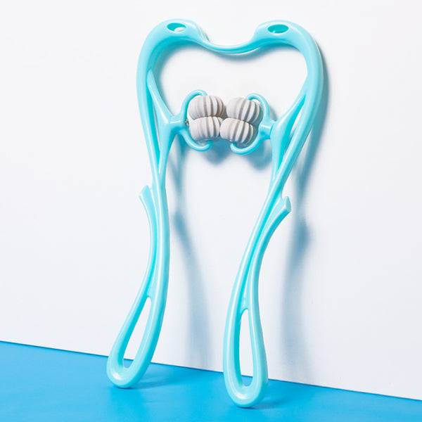 Elegant 6-Roller Neck Massager for Ultimate Comfort and Wellness