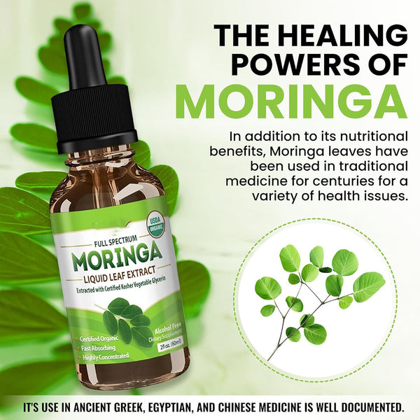 Moringa Leaf Drops Moringa Powder Drops