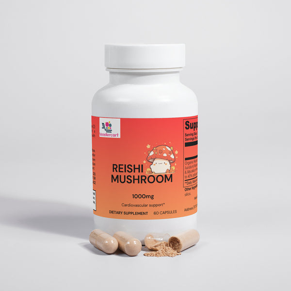 Elevate Wellness with Premium Reishi Mushroom Supplement