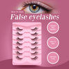 Natural Elegance Wispy Eyelashes - 7 Pairs of Comfortable, Lightweight Lashes