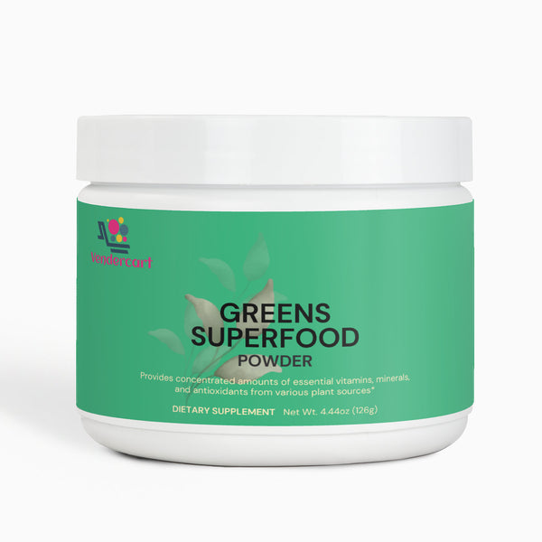 Elevate Green Superfood Powder: Nutrient-Rich Blend for Vitality and Wellness