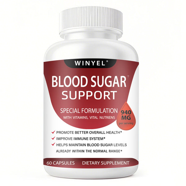 WINYEL Blood Sugar Complex - Premium Natural Supplement for Balanced Wellness