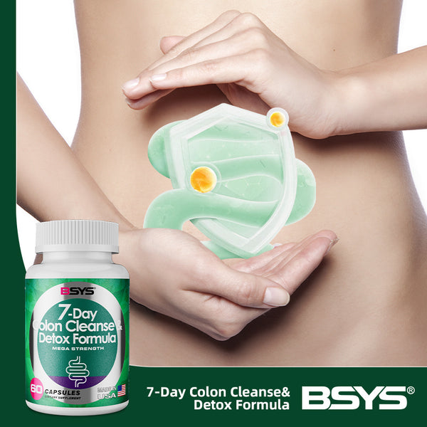 BSYS 7 Day Colon Cleanse & Detox Formula for Enhanced Wellness