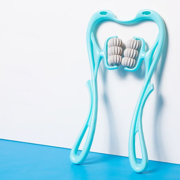 Elegant 6-Roller Neck Massager for Ultimate Comfort and Wellness