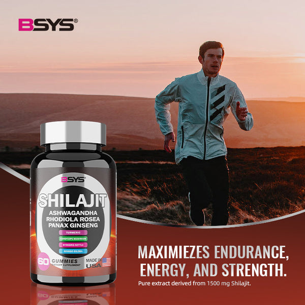 BSYS 8IN1 Shilajit Gummies for Enhanced Wellness and Vitality