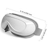 VEVOR Premium Heated Eye Massager with Bluetooth Music - 5 Modes, 180° Foldable Design