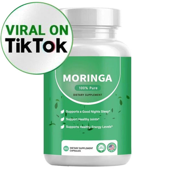 Pura Moringa Leaf Capsules for Energy, Metabolism & Immune Support