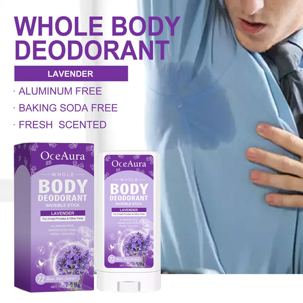 OceAura Whole Body Deodorant, Body Fragrance Antiperspirant Deodorant To Armpit Odor Fragrance Deodorant Bar - BloomRadiant