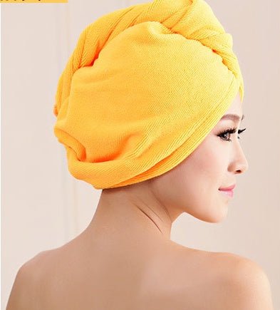Premium Microfiber Women's Hair Dryer Cap for Effortless Drying - BloomRadiant