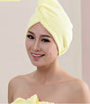 Premium Microfiber Women's Hair Dryer Cap for Effortless Drying - BloomRadiant