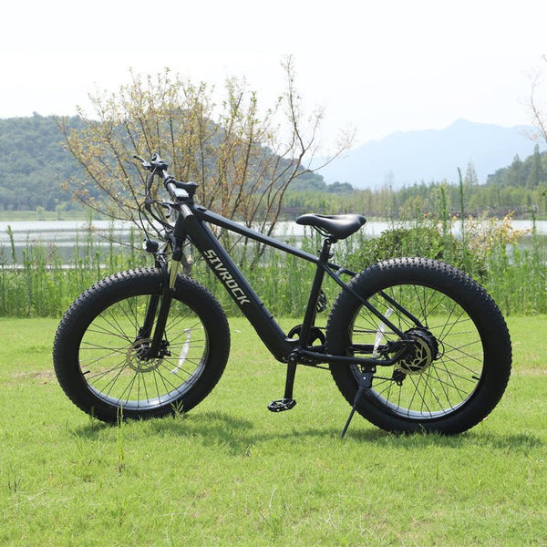 SIVROCK V1 Professional 1000W Electric Mountain Bike with 26 x 4.0 Fat Tires - BloomRadiant