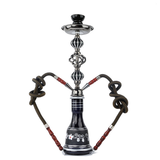 Majestic Double Pipe Water Pipe Set: Ultimate Sophistication