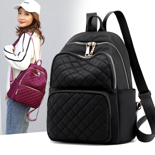 Luxurious Nylon Women's Fashion Backpack