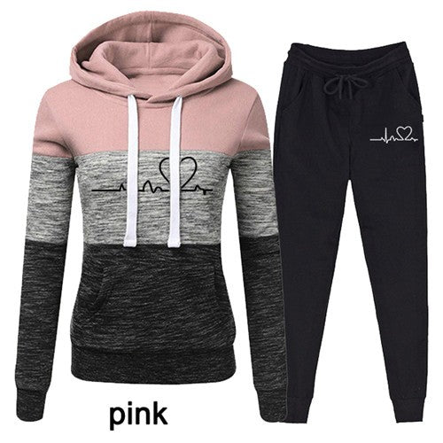 🌟 Womanhood Elegance: Luxe Casual Tracksuit Set for Women - Effortless Elegance and Comfort in One! 🌟