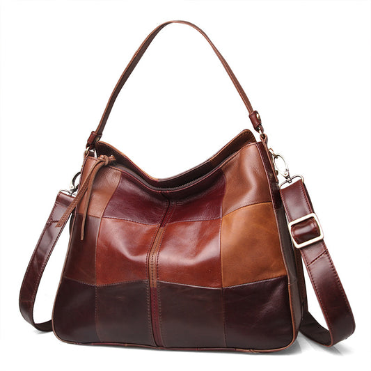 Exquisite European Style Cowhide Handbag 🌟